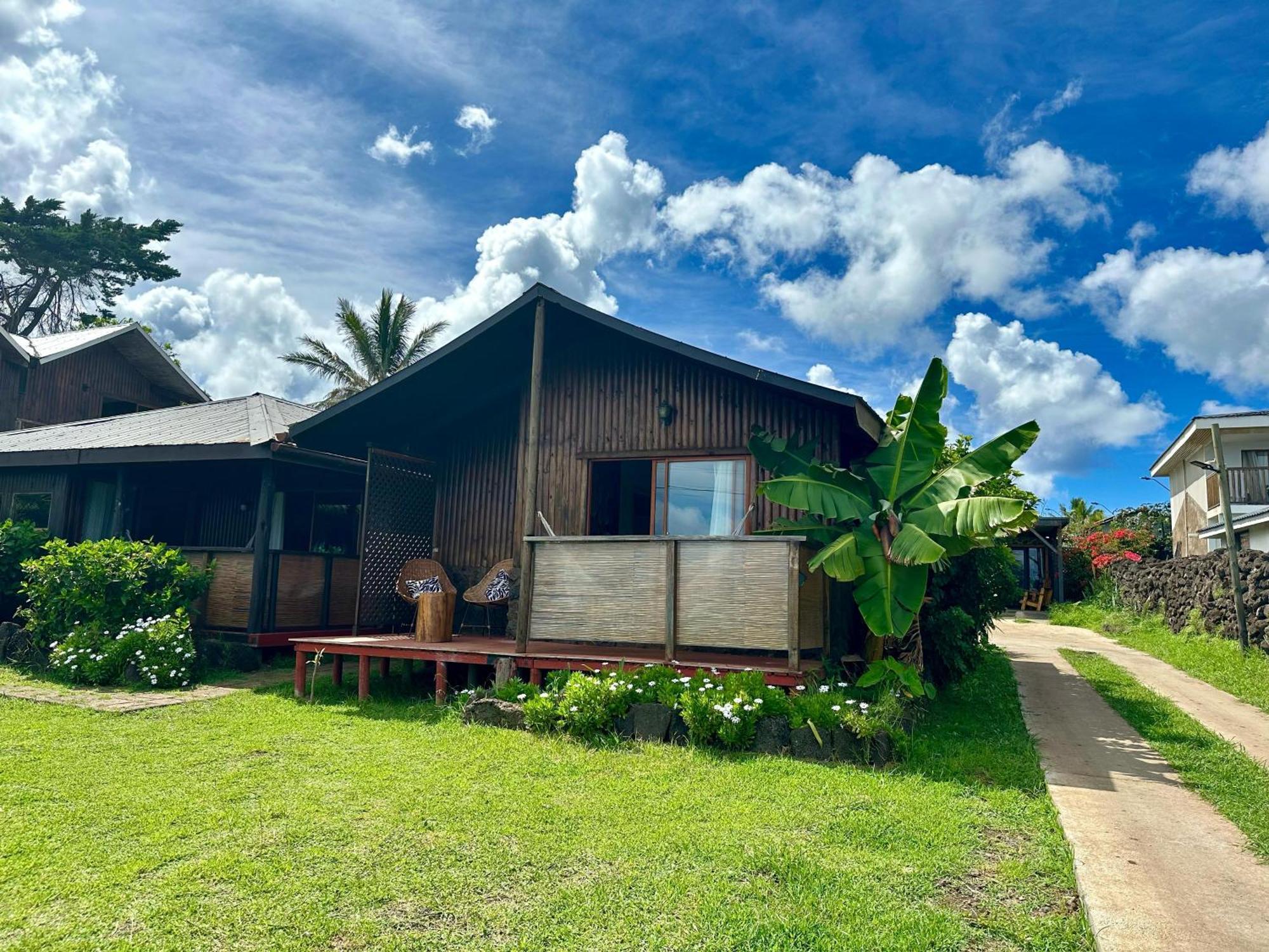 Paraiso Sunset Bungalows Hanga Roa Bagian luar foto