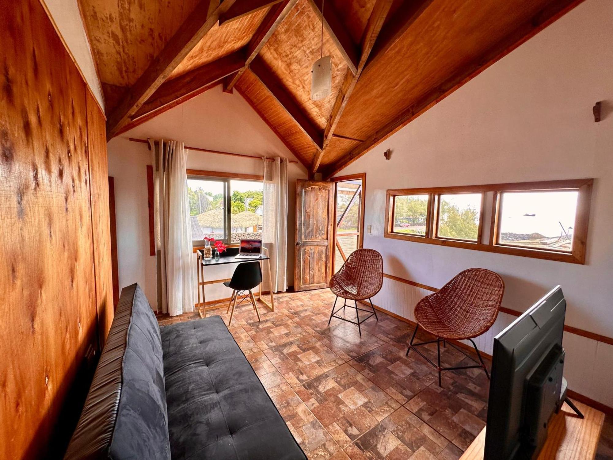 Paraiso Sunset Bungalows Hanga Roa Bagian luar foto
