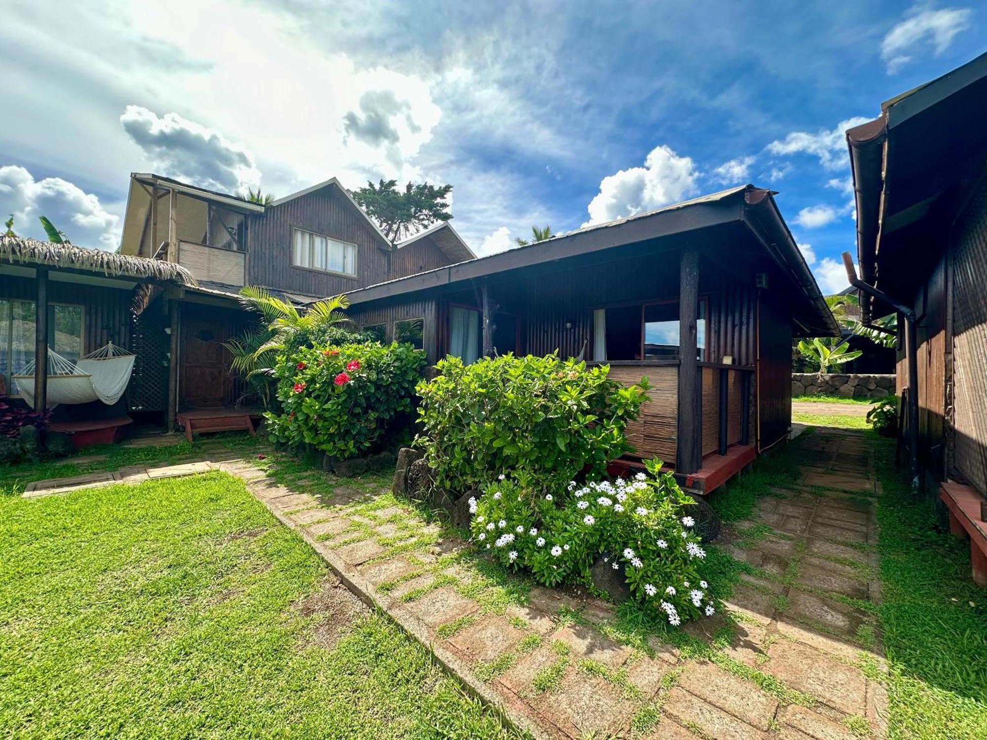 Paraiso Sunset Bungalows Hanga Roa Bagian luar foto