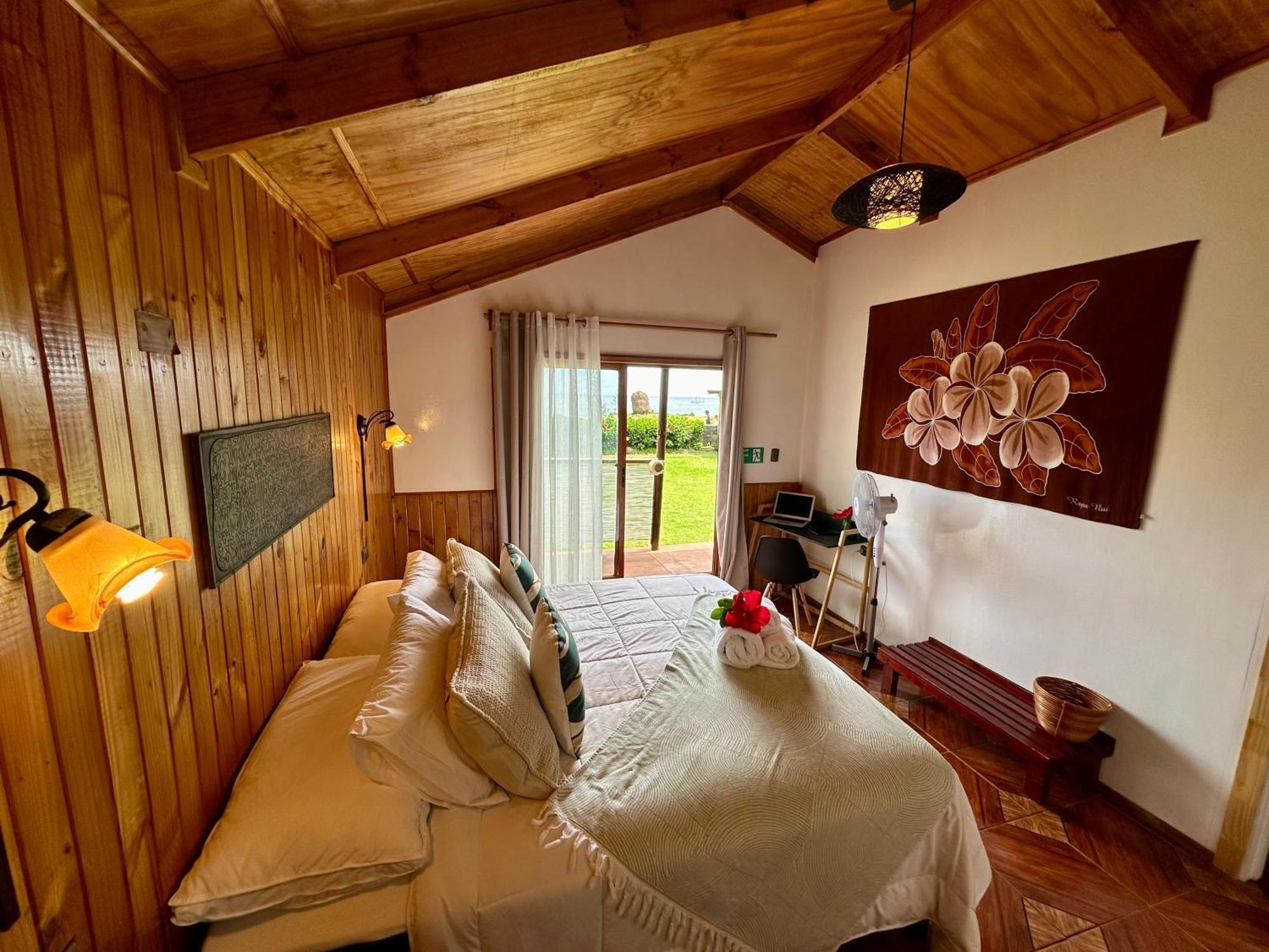 Paraiso Sunset Bungalows Hanga Roa Bagian luar foto