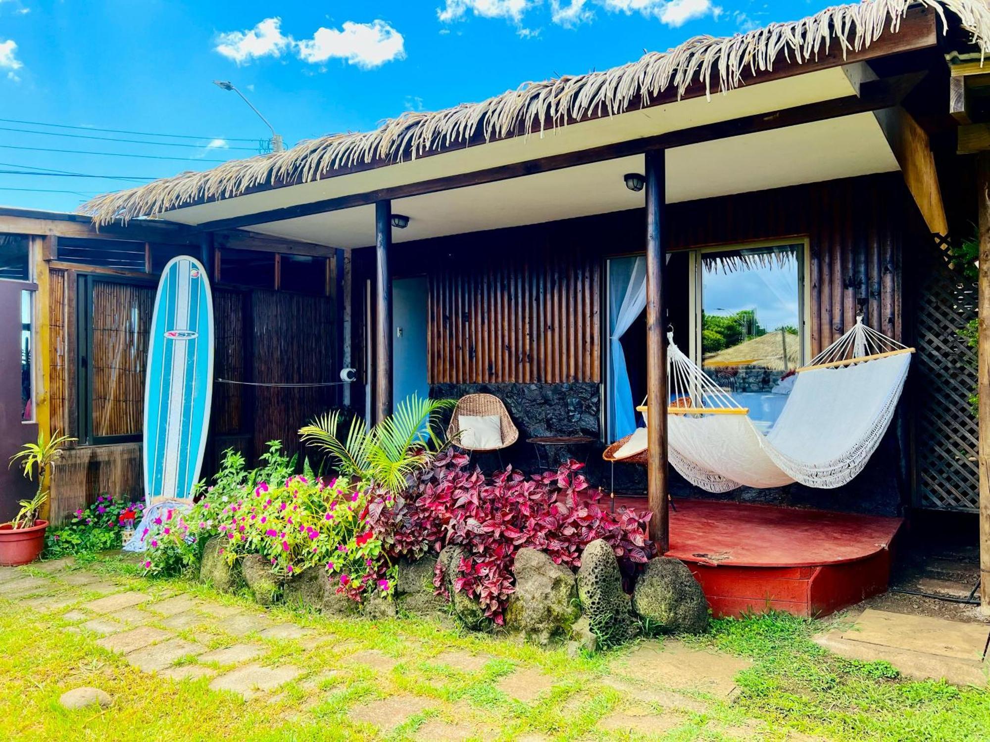 Paraiso Sunset Bungalows Hanga Roa Bagian luar foto